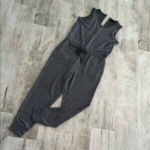 32 Degrees Charcoal Sleeveless Jumpsuit